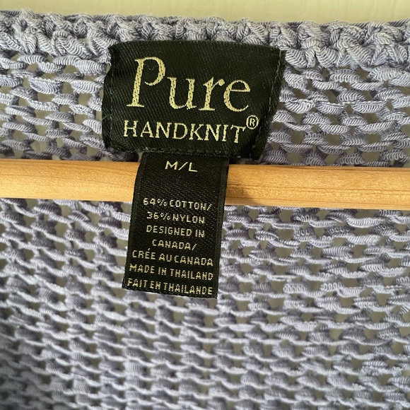 Pur Lavender Button-Up Sweater - Picture 2 of 3